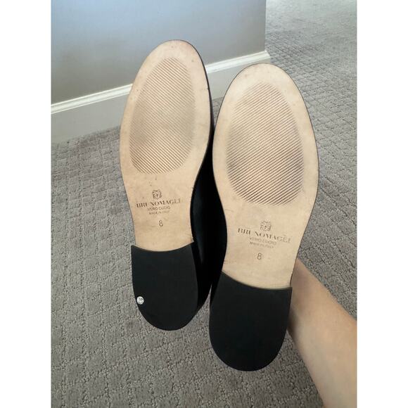 NWOB Women’s Bruno Magli Lixia Loafer in Black Leather SZ 8 - Picture 8 of 8
